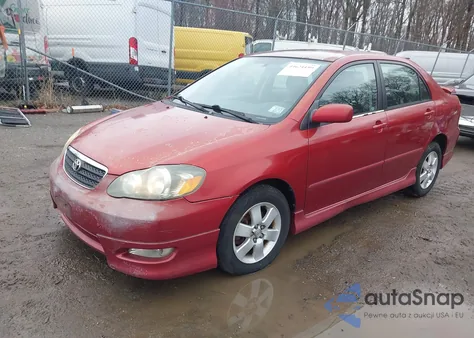 2005 Toyota Corolla S z USA, uszkodzony, nr VIN 2T1BR32EX5C354565
